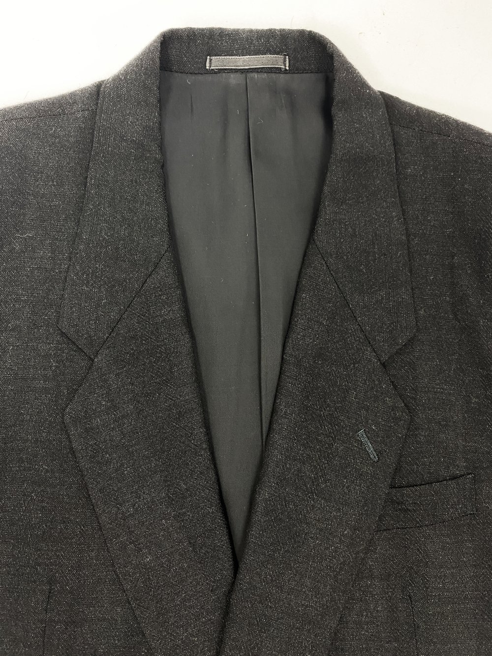 Comme des Garcons Homme 80s striped wool suit — JAMES VELORIA Comme des Garcons Homme 80s striped wool suit — JAMES VELORIA